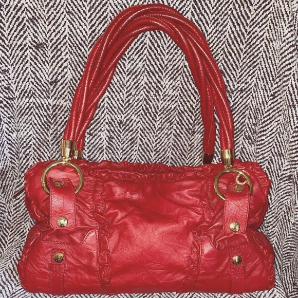 Dolce & Gabbana Handbags - NOt FOR SALE Dolce & Gabbana Red Leather Handbag